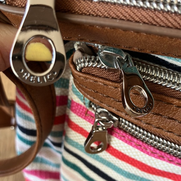 Relic striped multicolor crossbody bag 11”width x 7” high - Picture 8 of 14